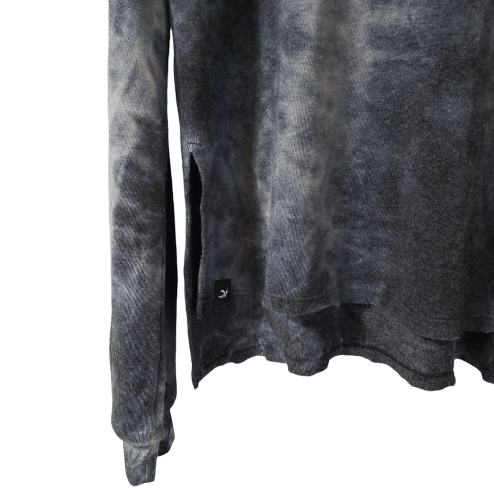 SOLD-Glyder Rush Hoodie Black Tie Dye Small - Picture 5 of 12